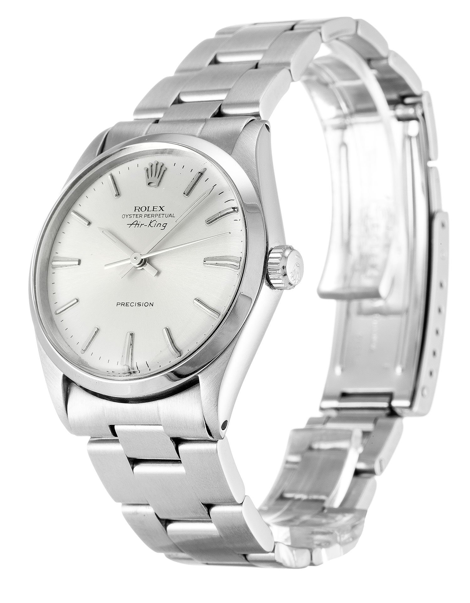 ROLEX Air-King Silver 5500