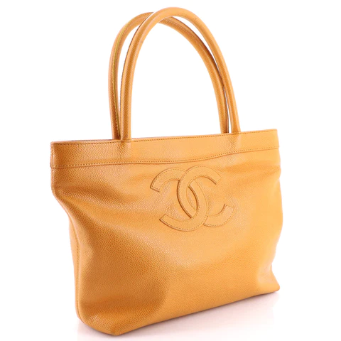 Chanel Vintage Open Tote Caviar Small