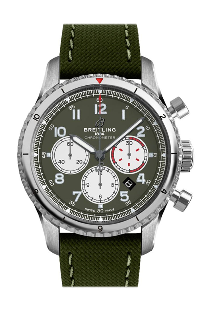 BREITLING Aviator 8 B01 Chronogragh GREEN AB01192A1 L1X1