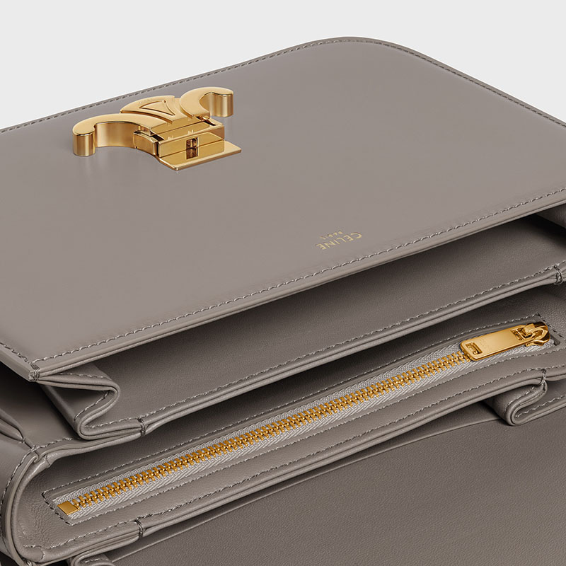 CLASSIQUE TRIOMPHE BAG IN SHINY CALFSKIN