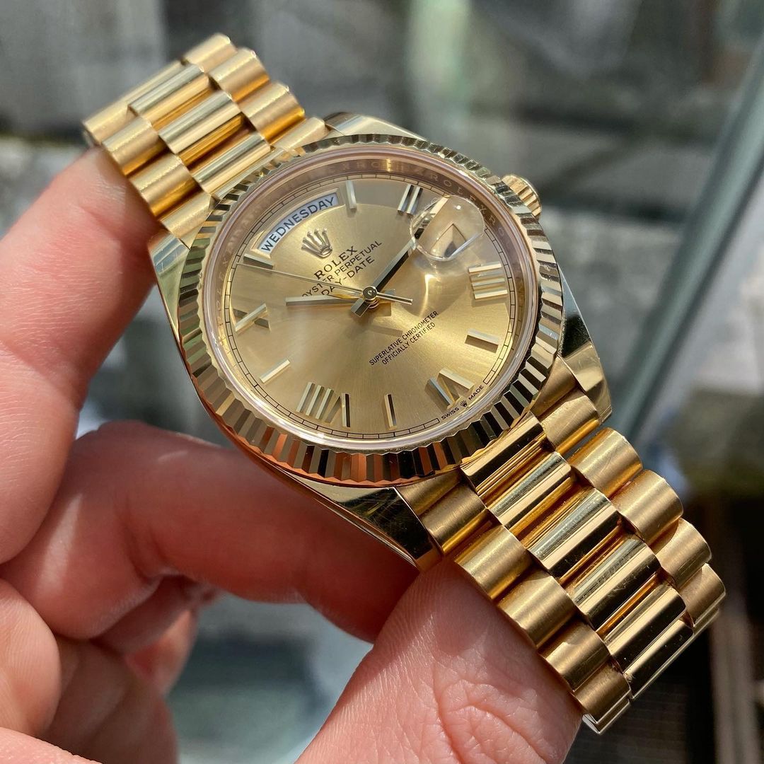 ROLEX 228238 DAY-DATE 40 YELLOW GOLD