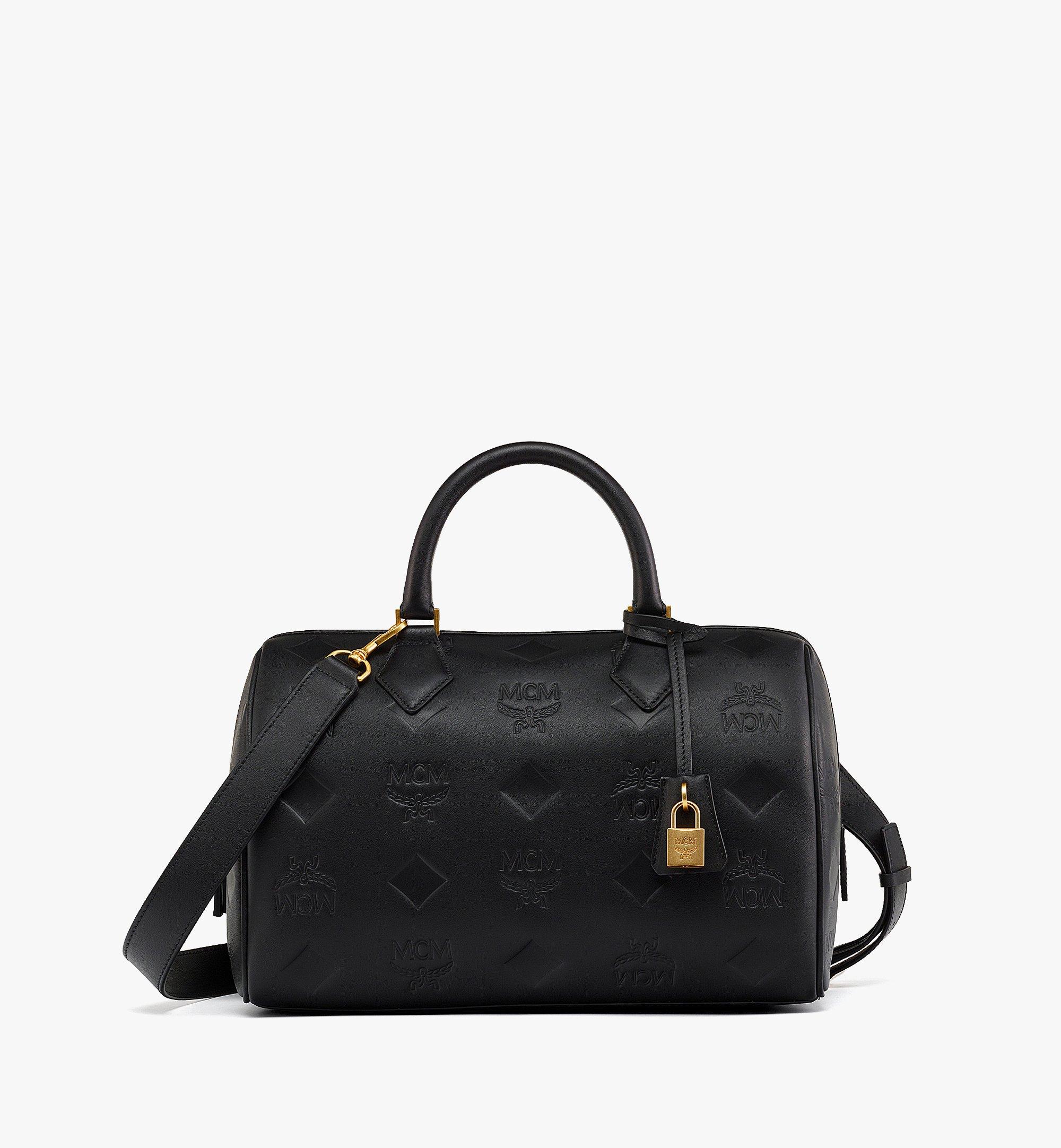 ELLA BOSTON BAG IN MAXI MONOGRAM LEATHER
