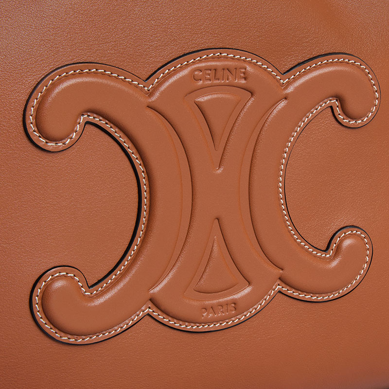 CABAS DRAWSTRING CUIR TRIOMPHE IN SMOOTH CALFSKIN