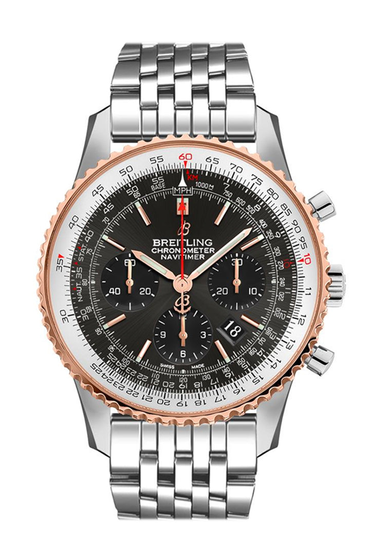 BREITLING Navitimer 01 Steel Rose gold Stainless Steel UB0121211 F1A1