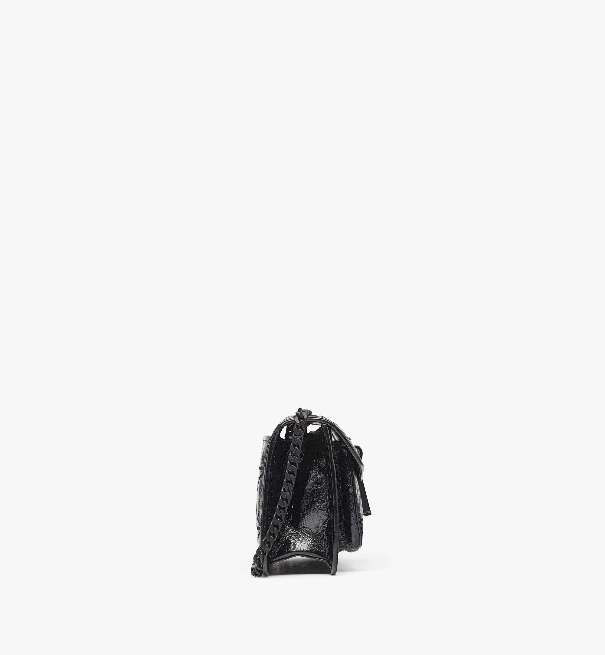 TRAVIA QUILTED SHOULDER BAG IN CRUSHED LEATHER