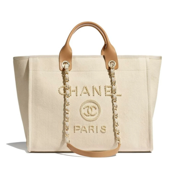 【Challenge the overwhelming lowest price??Chanel ??21SS new Deauville ??Pearl is very elegant  Hurry up!!