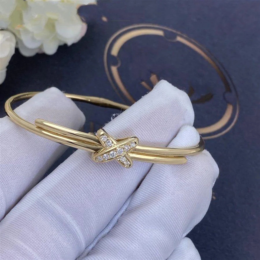 [Chaumet]JEUX DE BRACELET GOLD DIAMONDS