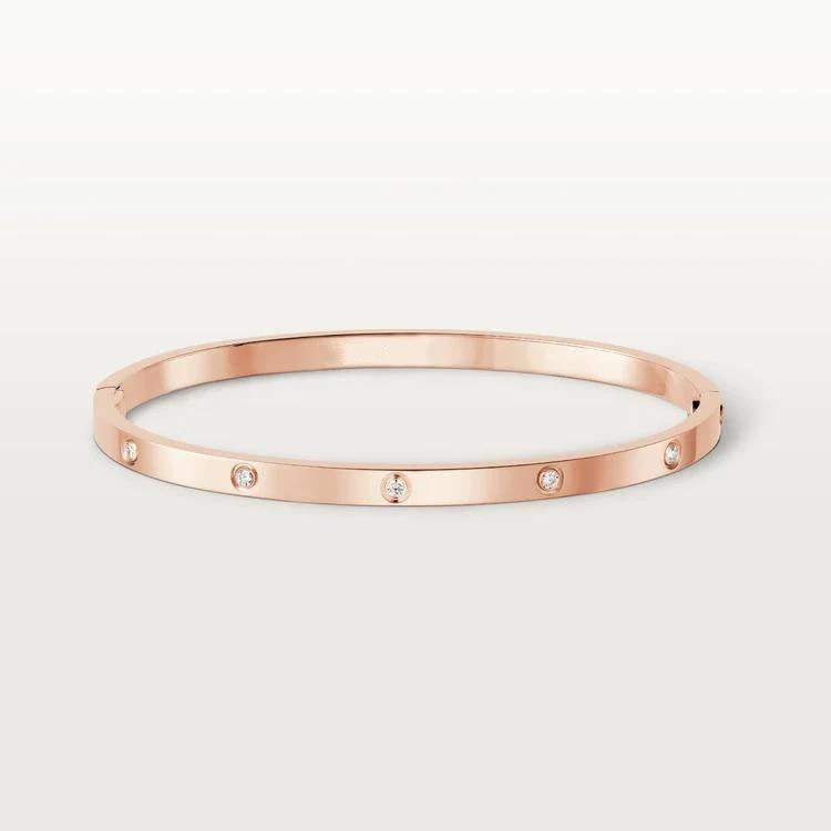 [Cartier]LOVE BRACELET 3.65MM 10 DIAMONDS