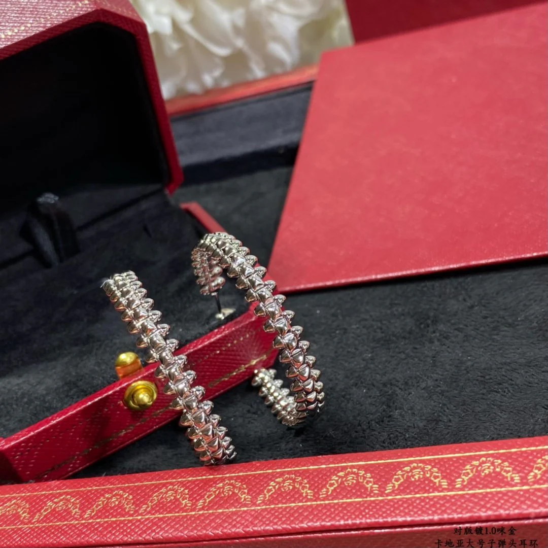 [Cartier]CLASH LARGE HOOP EARRINGS