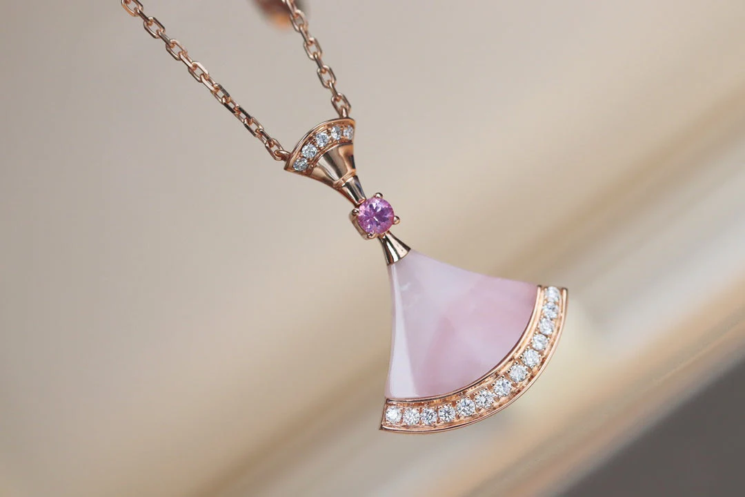 [Bulgari]DREAM NECKLACE PINK MOP DIAMOND