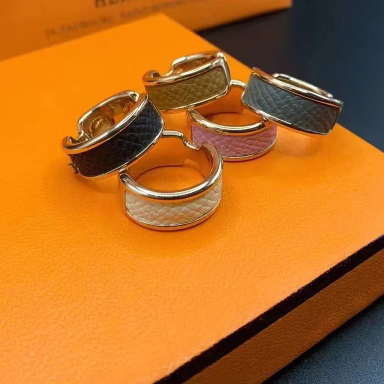 [Hermes]OLYMPE PINK GOLD RING