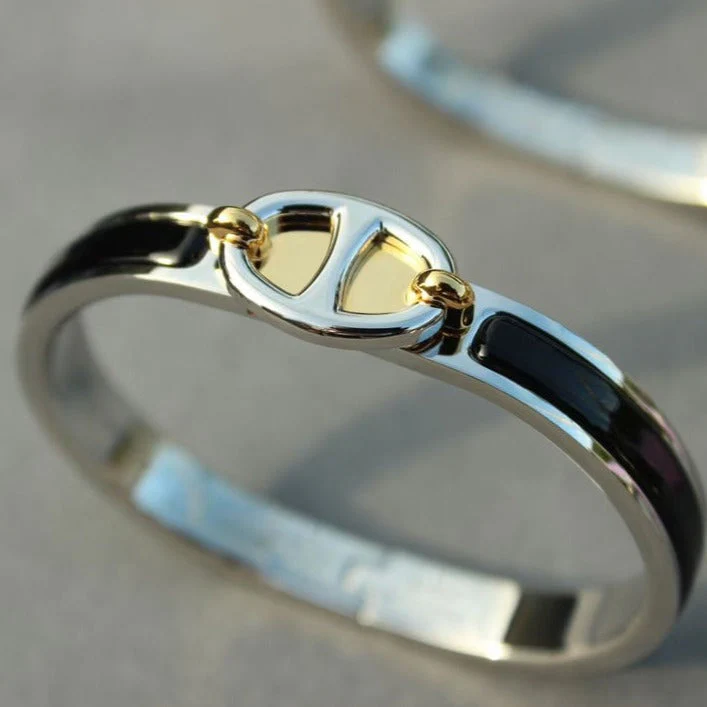 [Hermes]CLIC CHAINE SILVER BRACELET