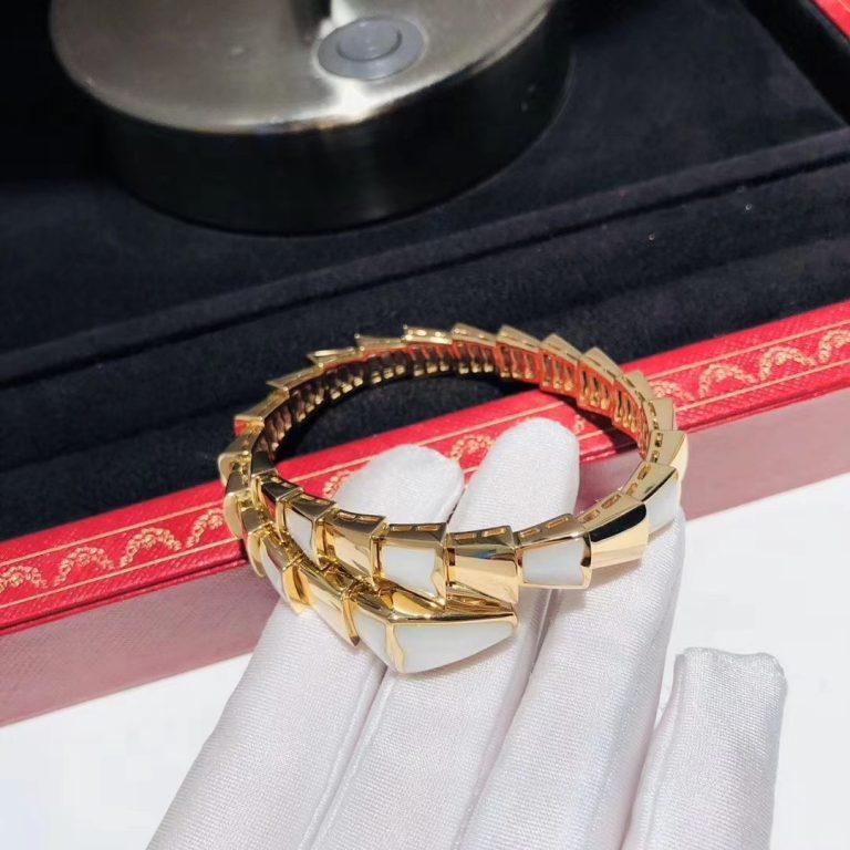 [Bulgari]SERPENTI BRACELET MOP GOLD