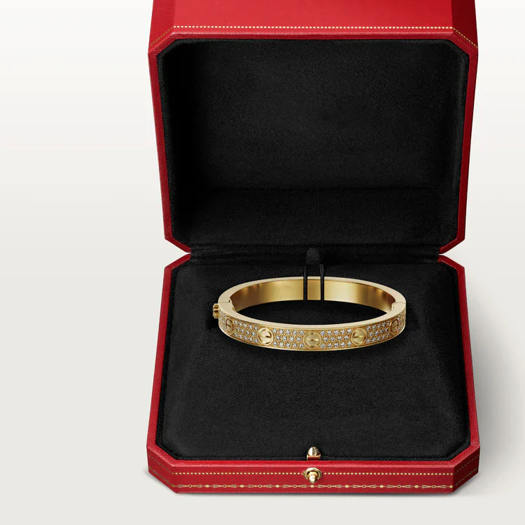 [Cartier]LOVE BRACELET 6.1MM DIAMOND-PAVED
