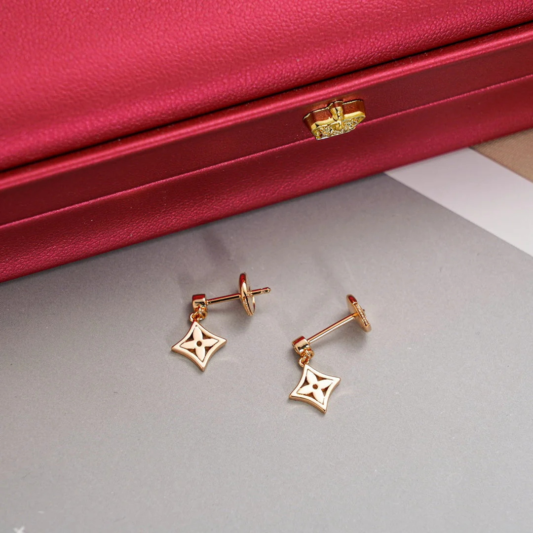 [Louis vuitton]STAR EARRINGS GOLD