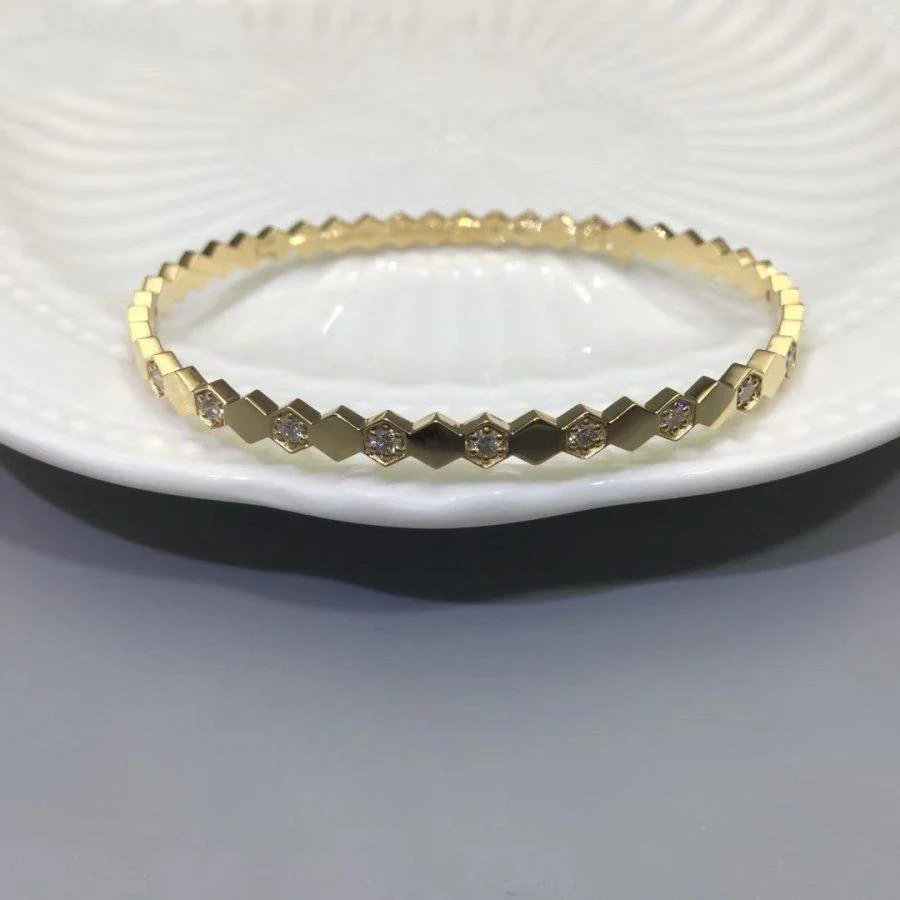 [Chaumet]BEE LOVE GOLD DIAMOND BRACELET