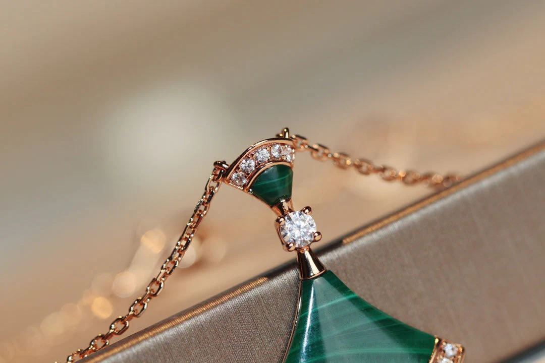 [Bulgari]DREAM NECKLACE MALACHITE DIAMOND
