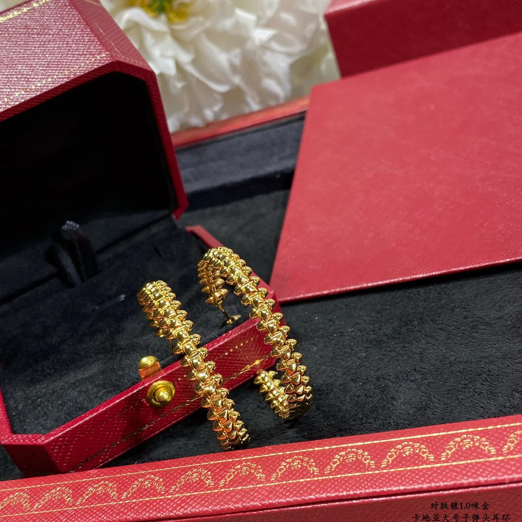 [Cartier]CLASH LARGE HOOP EARRINGS