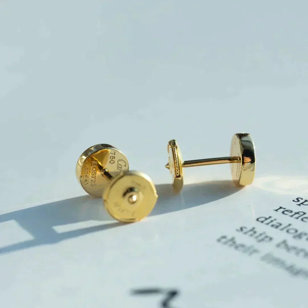 [Cartier]LOVE EARRINGS GOLD 10MM