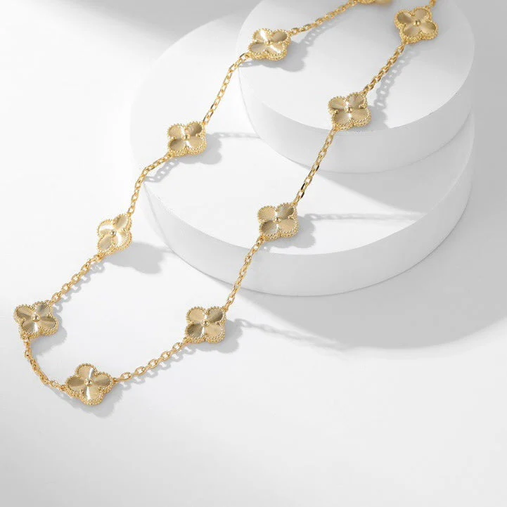 [Van Cleef & Arpels] 10 MOTIFS LASER NECKLACE