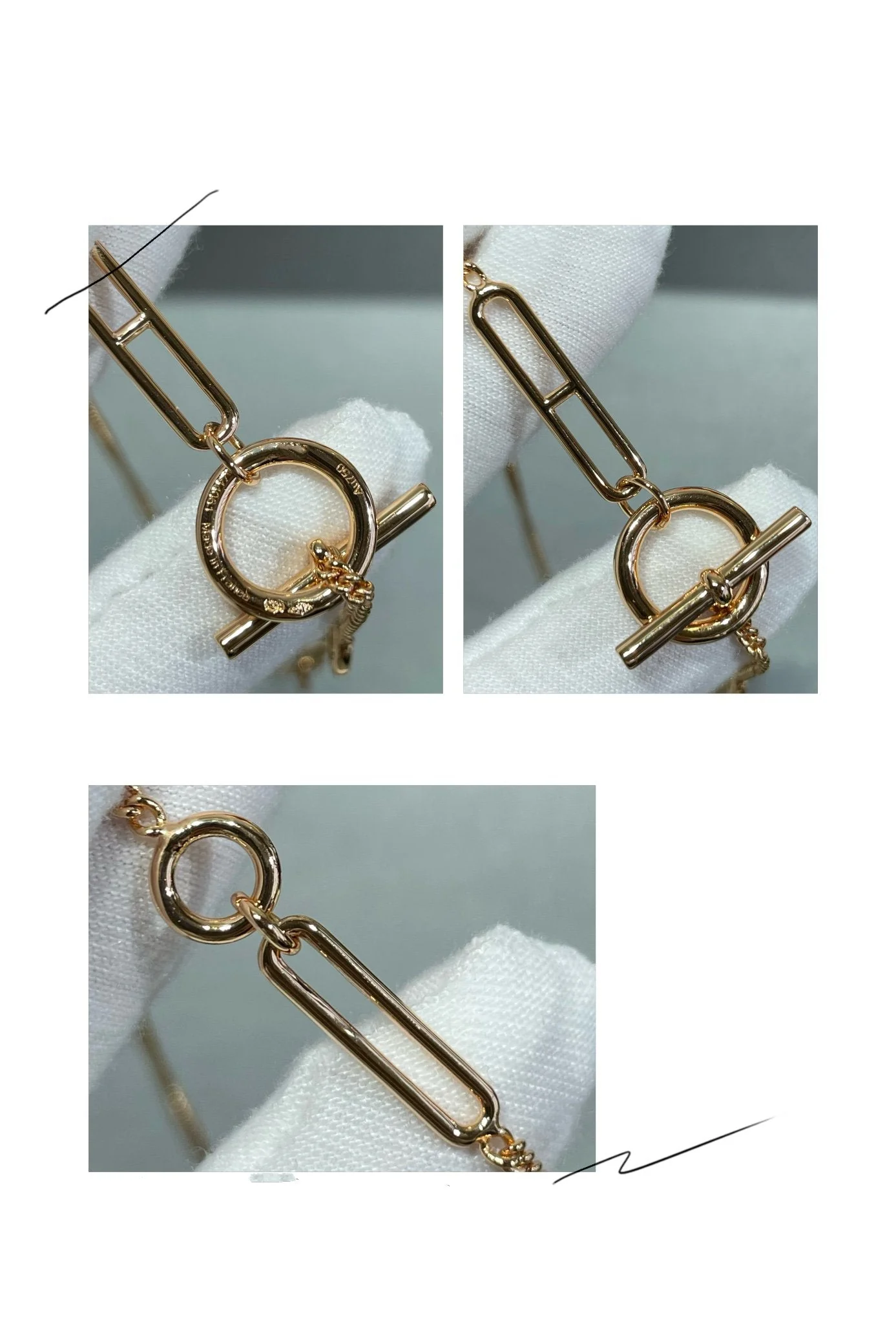 [Hermes]HM STERLING SILVER CHAINE D'ANCRE HEART