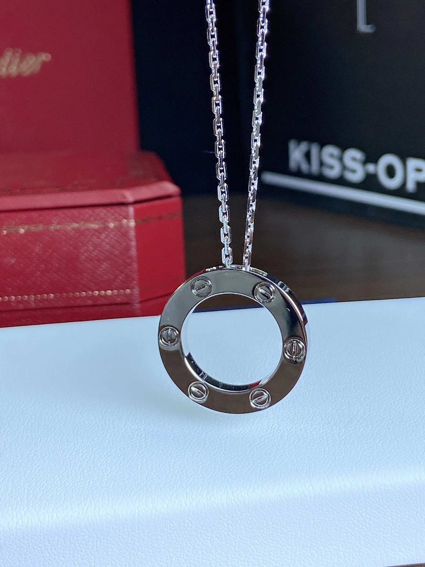 [Cartier]LOVE NECKLACE 16MM