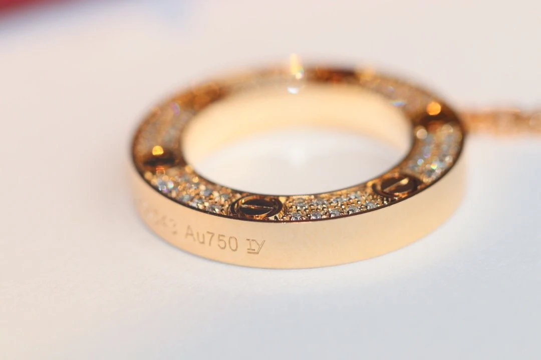 [Cartier]LOVE NECKLACE ADJUSTABLE ROSE GOLD