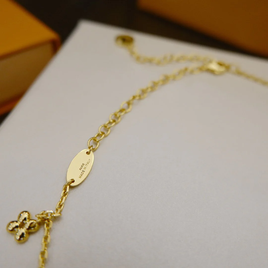 [Louis vuitton]BLOOMING SUPPLE NECKLACE BRASS