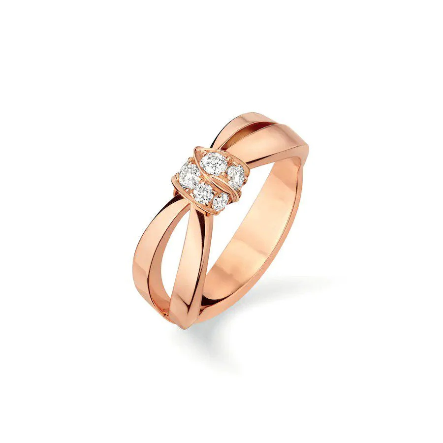 [Chaumet]LIENS RING PINK GOLD DIAMOND