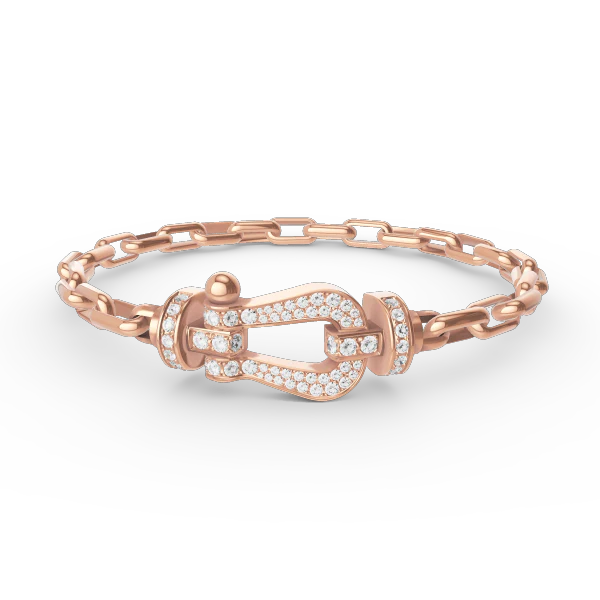 [Fred]FORCE LARGE HORSESHOE CLASP  METAL BRACELET
