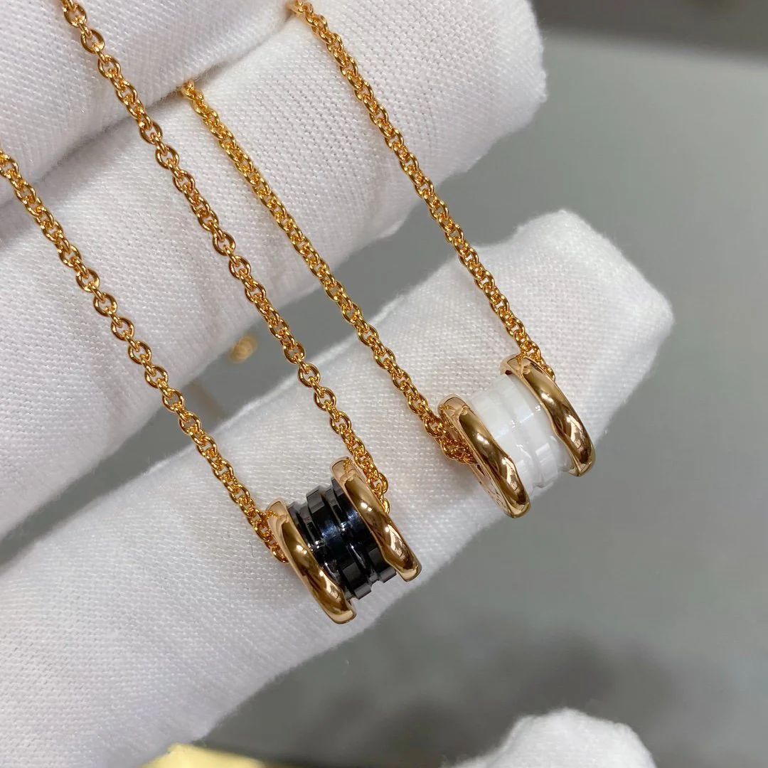 [Bulgari]ZERO 1 CERAMIC MINI NECKLACE