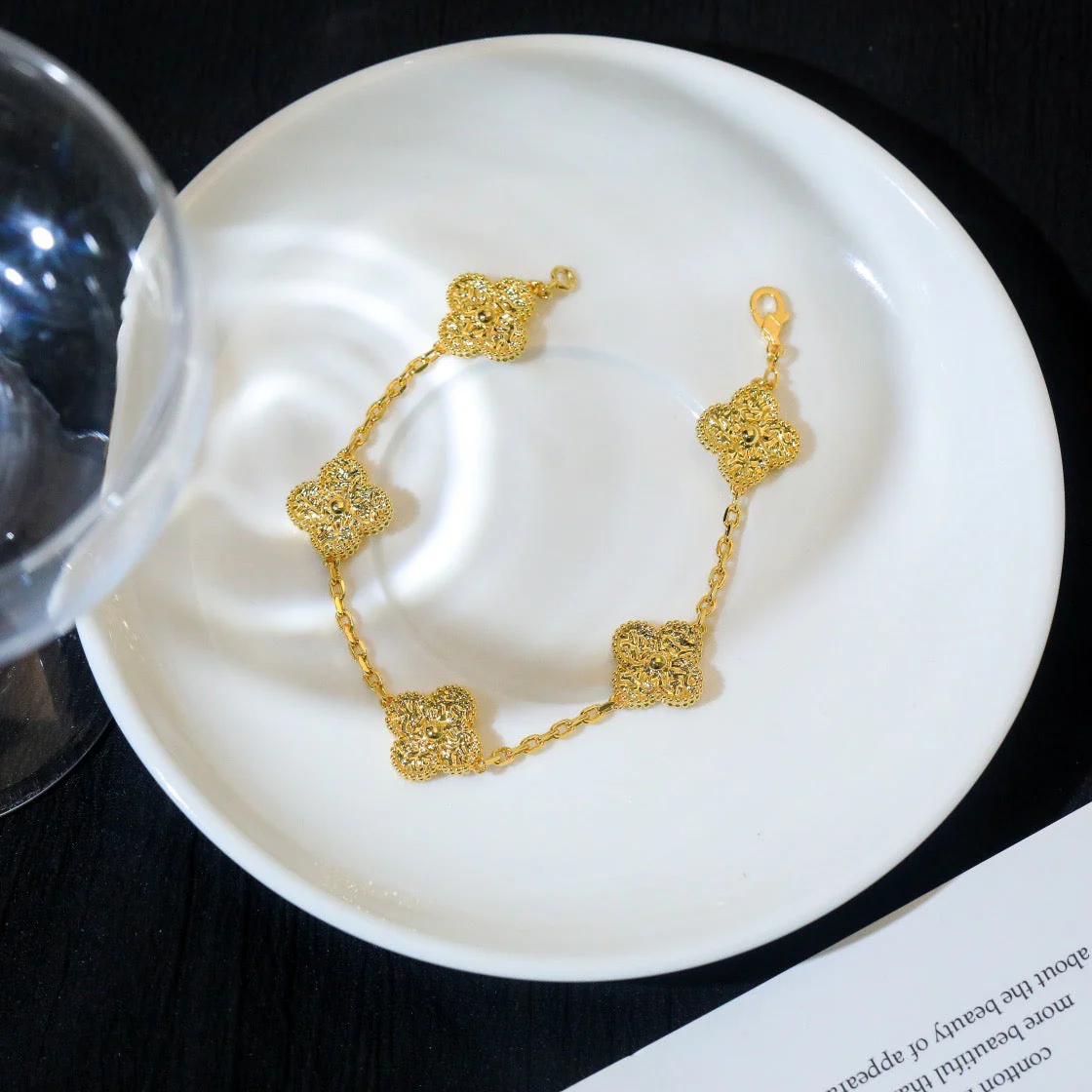 [Van Cleef & Arpels] 5 MOTIFS BRONZING BRACELET