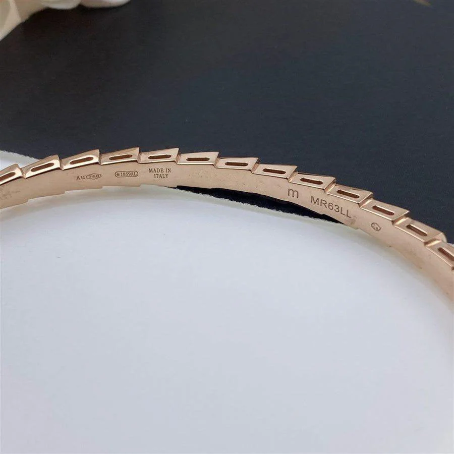 [Bulgari]SERPENTI BRACELET PINK GOLD MOP DIAMOND