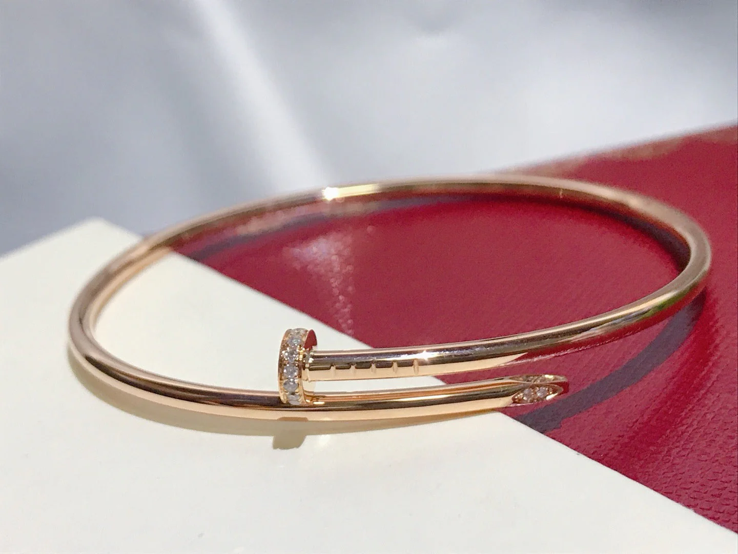 [Cartier]JUSTE BRACELET 2.5MM DIAMONDS