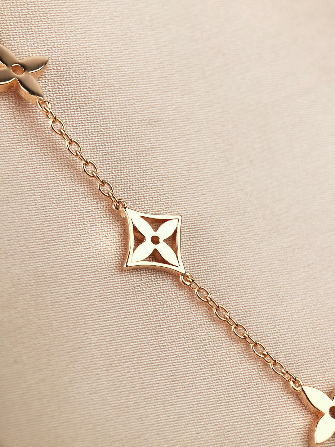 [Louis vuitton]STAR AND SUN 7 MOTIFS GOLD BRACELET