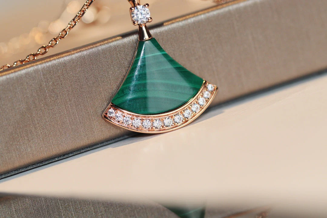 [Bulgari]DREAM NECKLACE MALACHITE DIAMOND