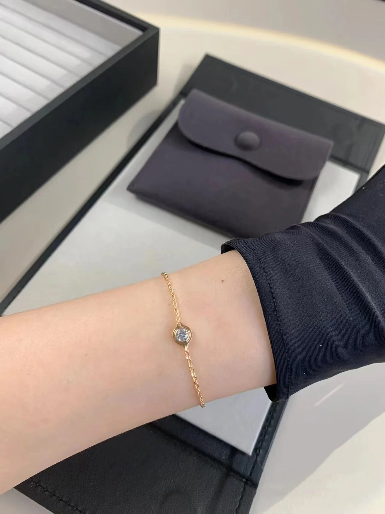 [Cartier]DAMOUR DIAMOND LINK BRACELET