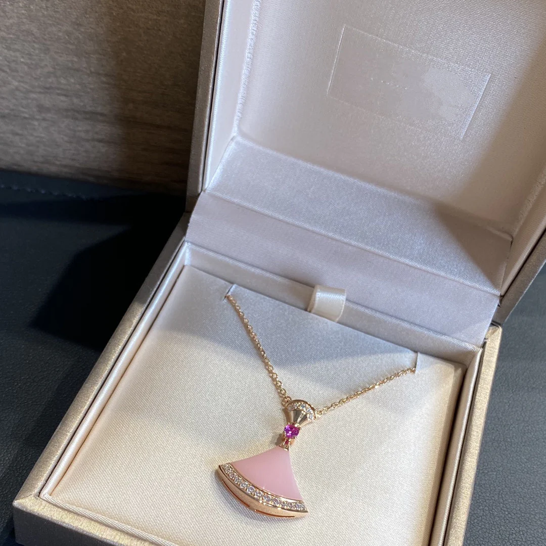 [Bulgari]DREAM NECKLACE PINK OPAL