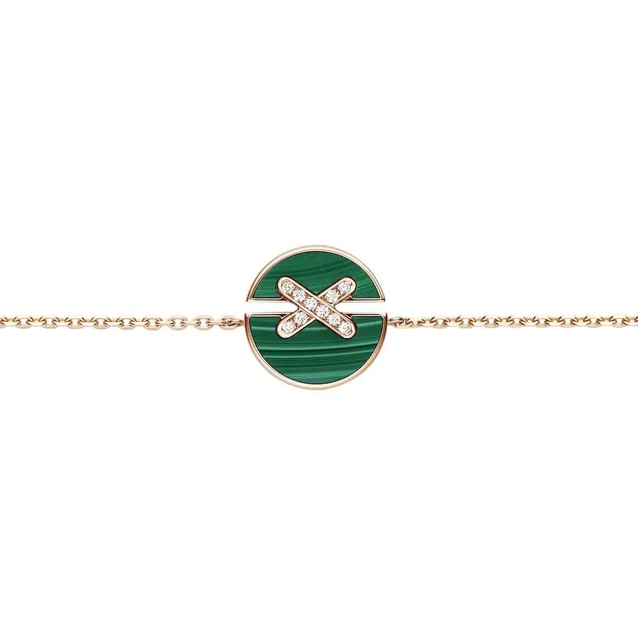 [Chaumet]JEUX DE BRACELET MALACHITE PINK GOLD DIAMONDS