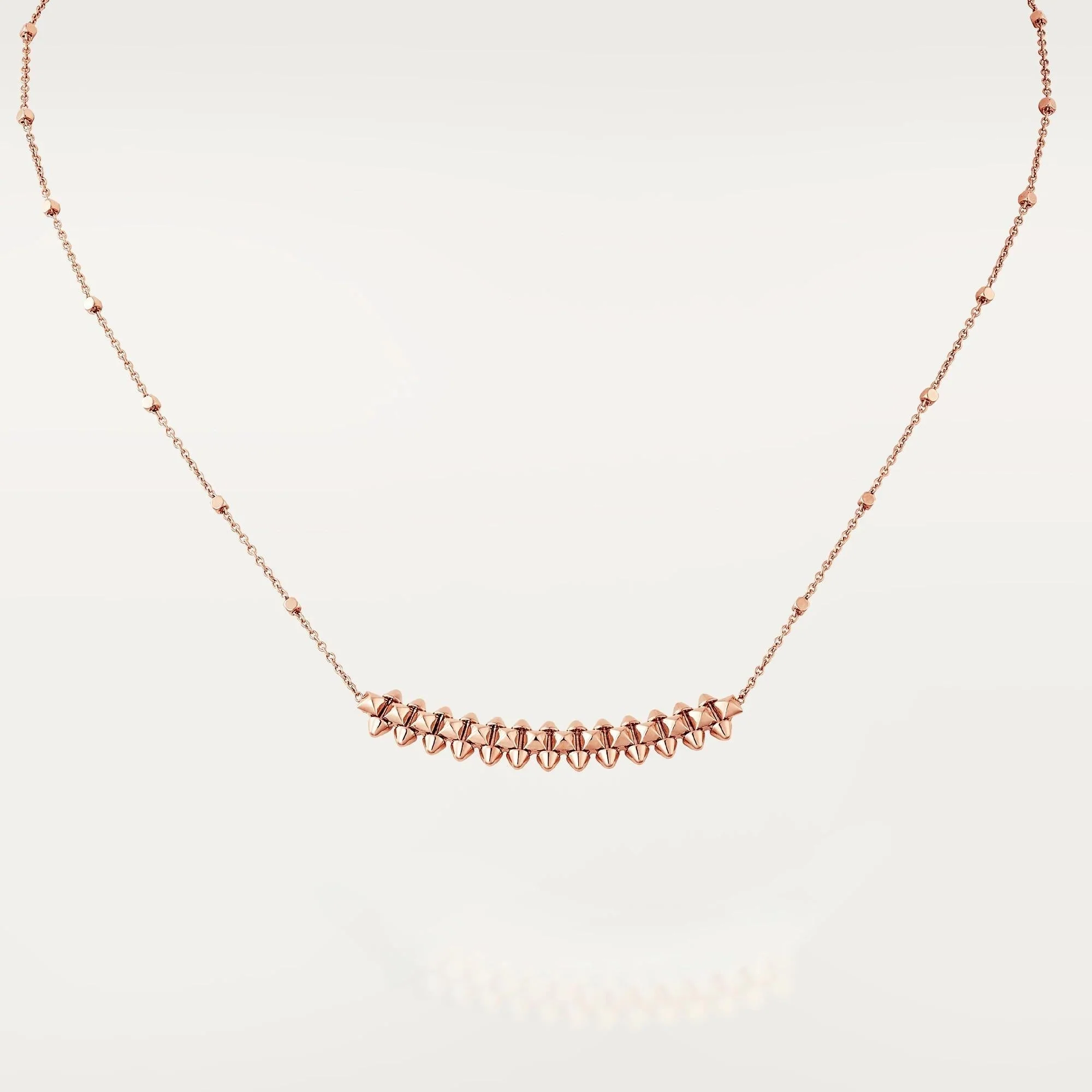 [Cartier]CLASH PINK GOLD NECKLACE