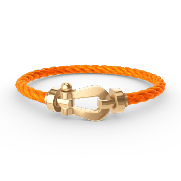 [Fred]FORCE LARGE HORSESHOE NO DIAMOND BRACELET GOLD