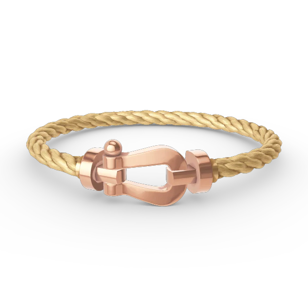 [Fred]FORCE LARGE HORSESHOE NO DIAMOND BRACELET ROSE GOLD