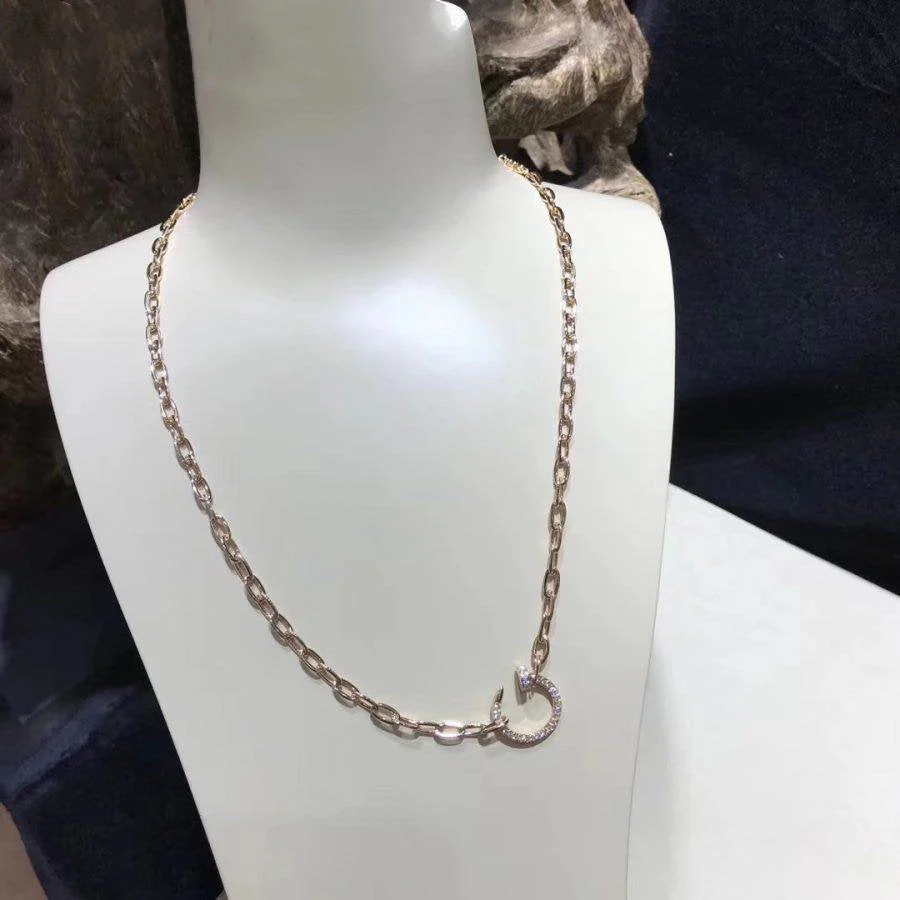 [Cartier]JUSTE NECKLACE DIAMONDS