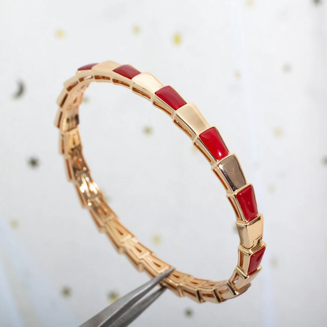 [Bulgari]SERPENTI BRACELET PINK GOLD RUBELLITE