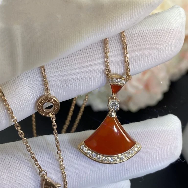 [Bulgari]DREAM NECKLACE CARNELIAN DIAMOND