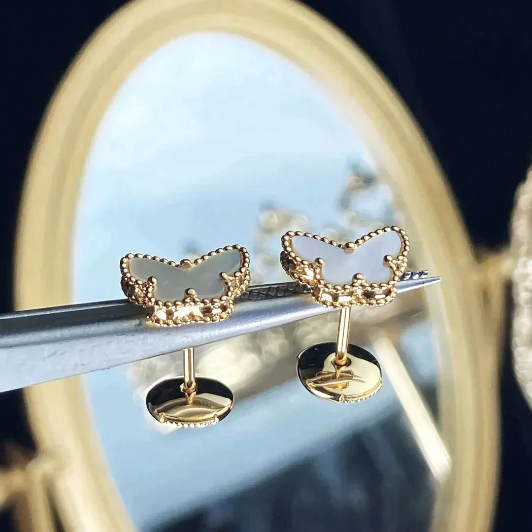[Van Cleef & Arpels]SWEET BUTTERFLY MOP EARSTUDS
