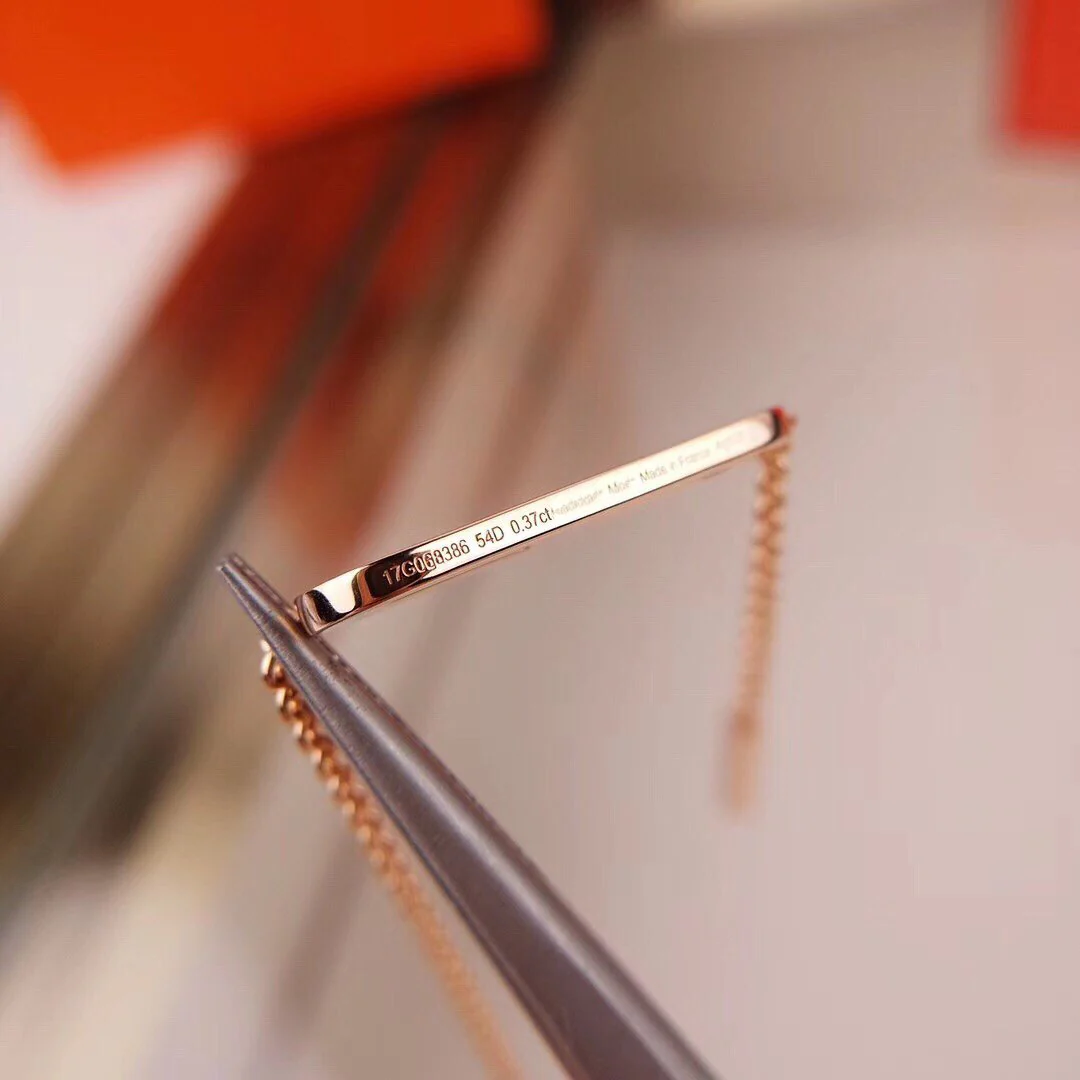 [Hermes]HM FIRE PIG NOSE NECKLACE TRENDY STREET