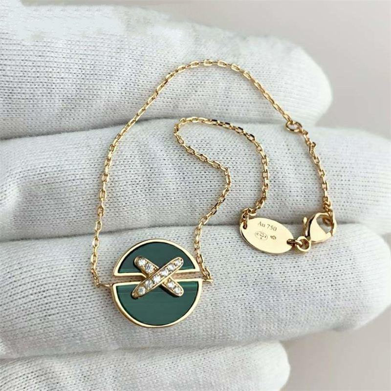 [Chaumet]JEUX DE BRACELET MALACHITE PINK GOLD DIAMONDS