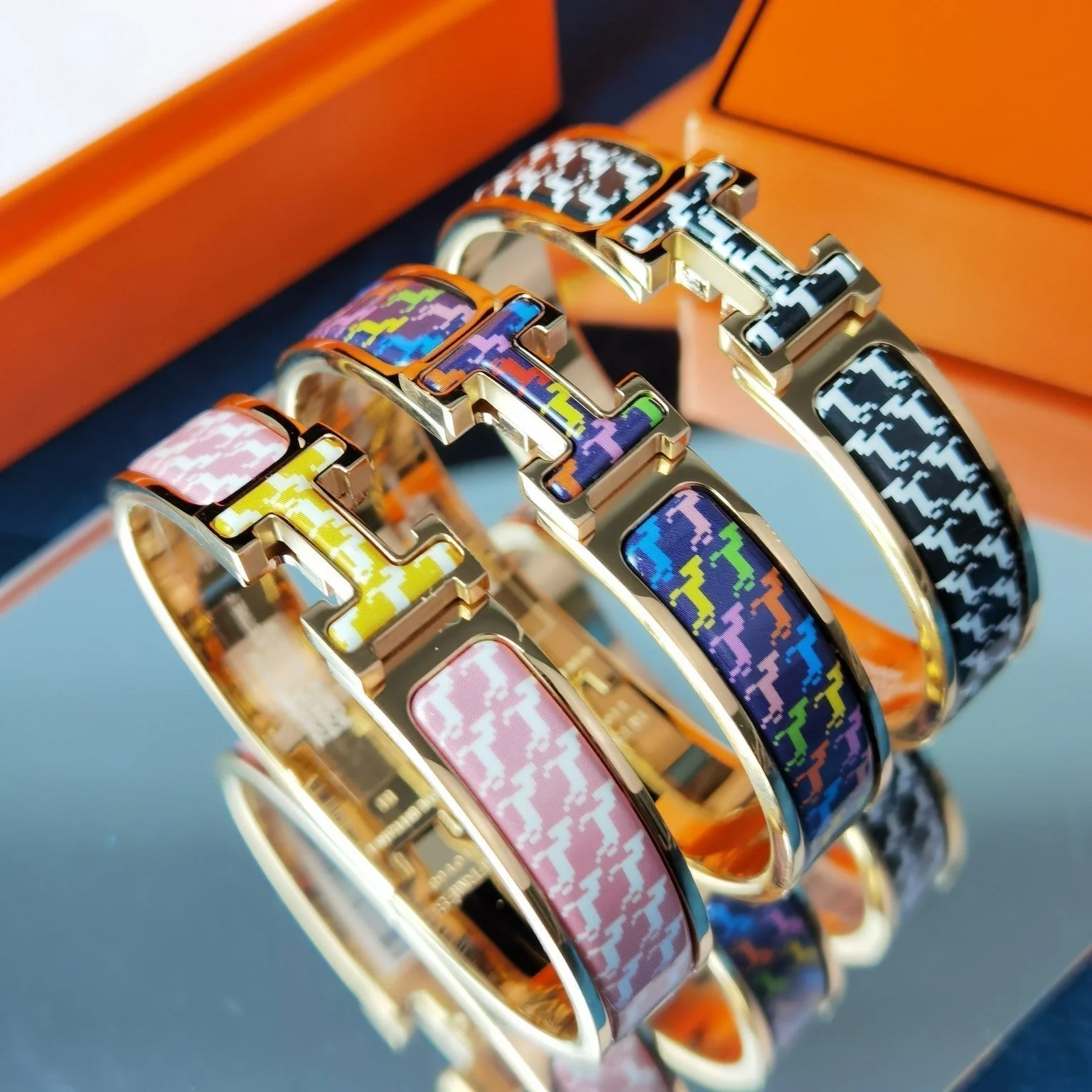 [Hermes]H HORSE BRACELET 12MM