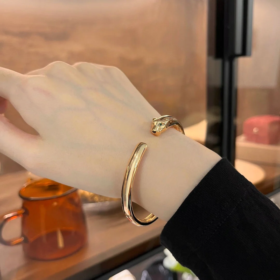 [Cartier]PANTHERE GOLD OPEN BRACELET